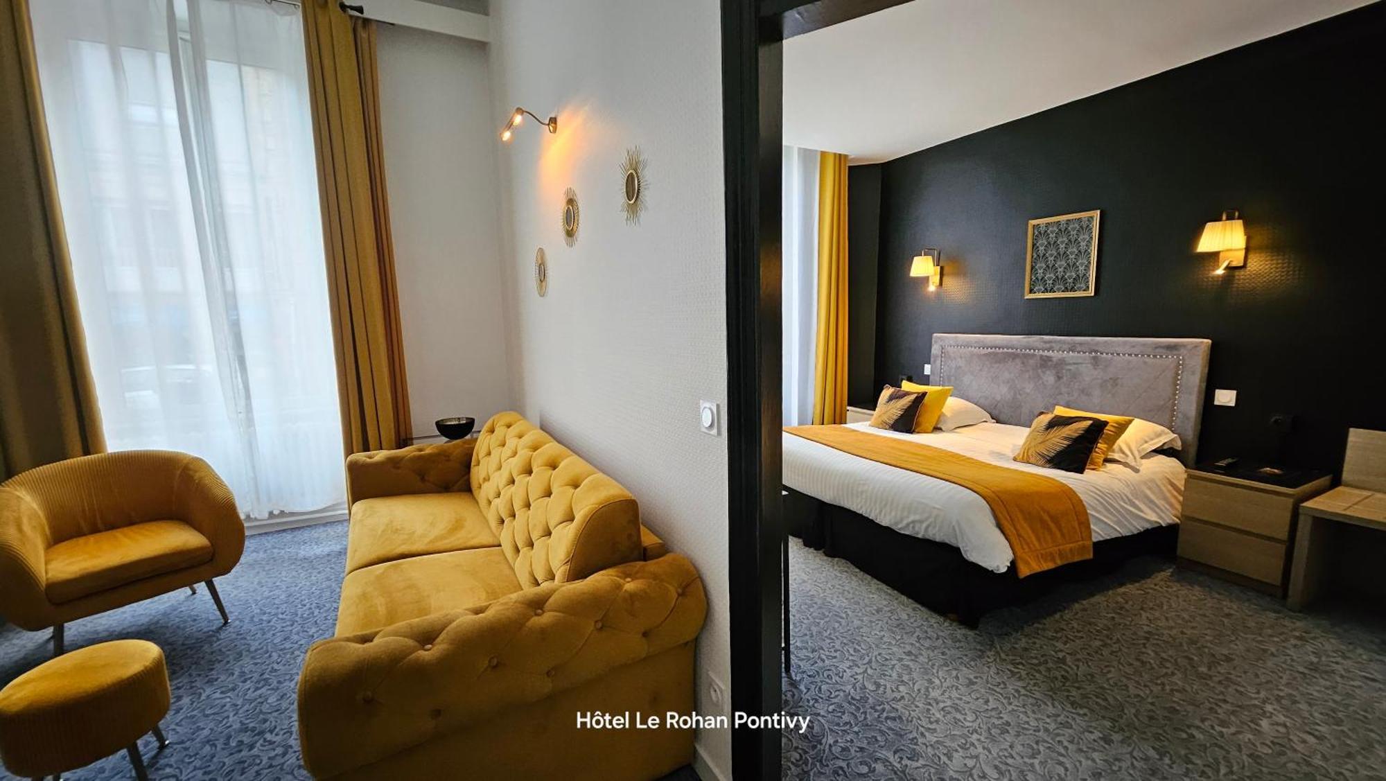 Hotel Le Rohan Charme Et Caractere Pontivy Exteriér fotografie