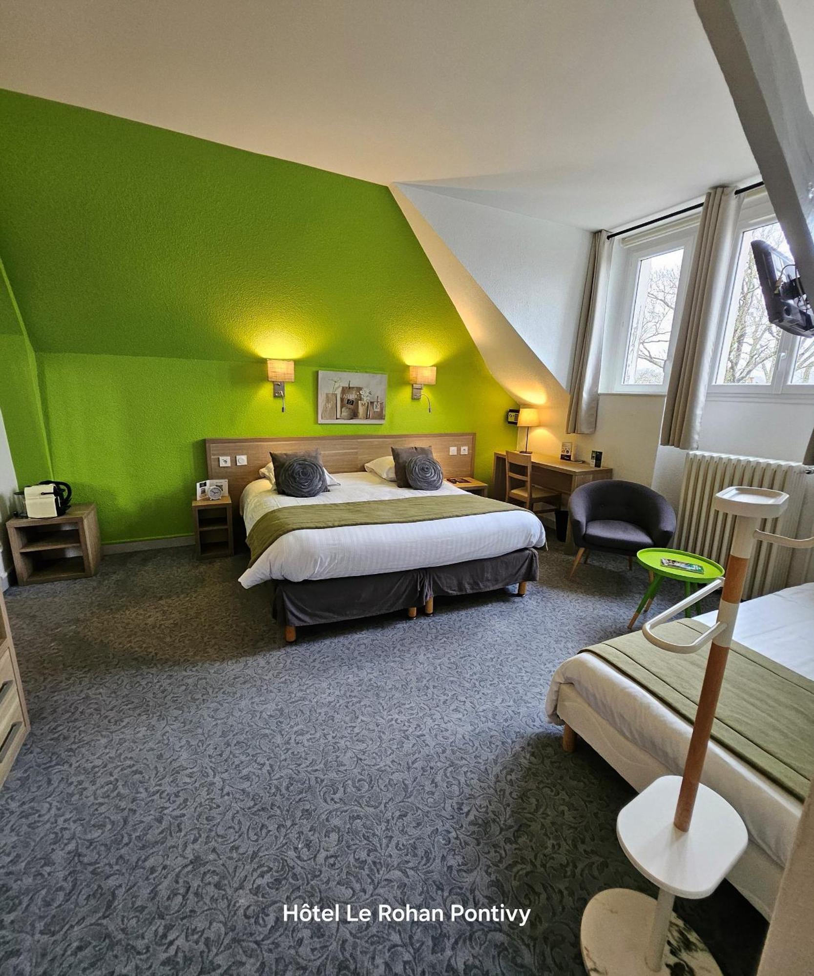 Hotel Le Rohan Charme Et Caractere Pontivy Exteriér fotografie