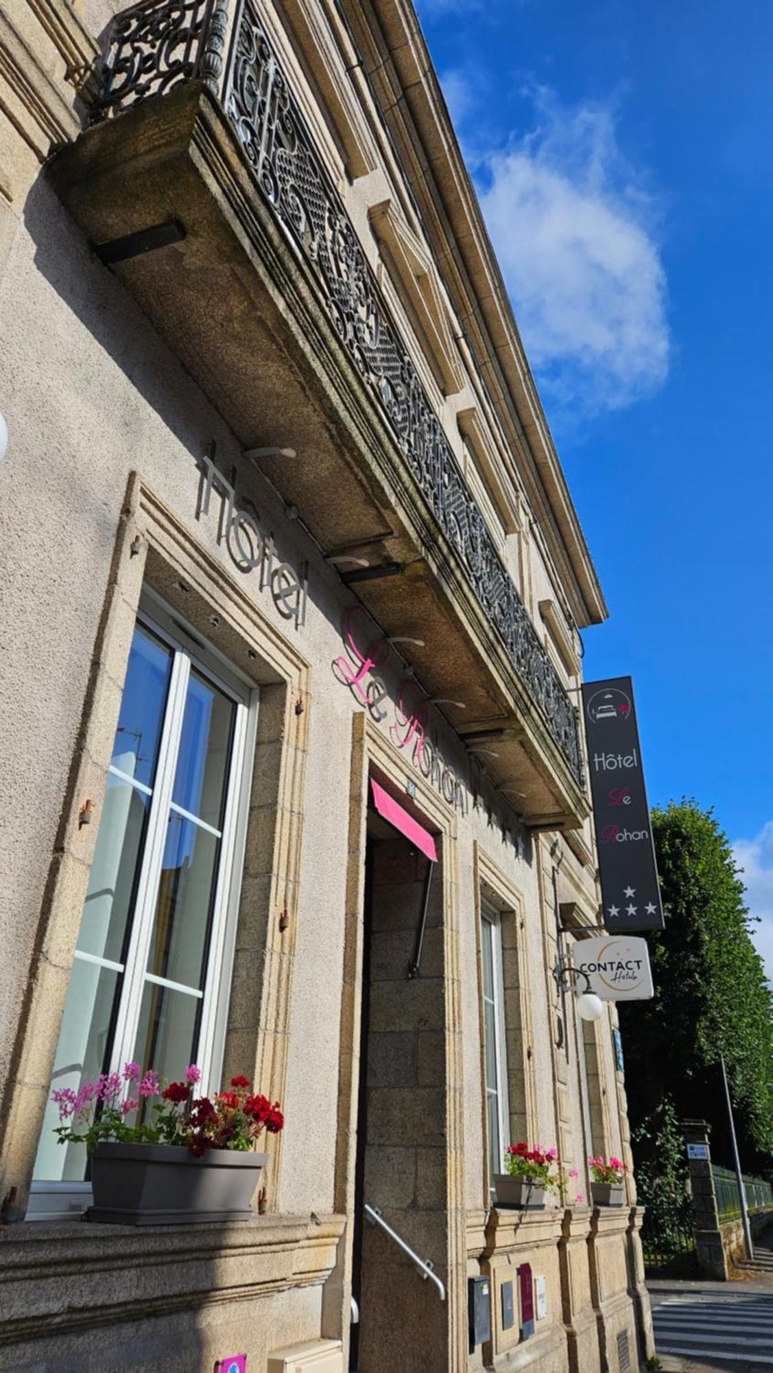 Hotel Le Rohan Charme Et Caractere Pontivy Exteriér fotografie